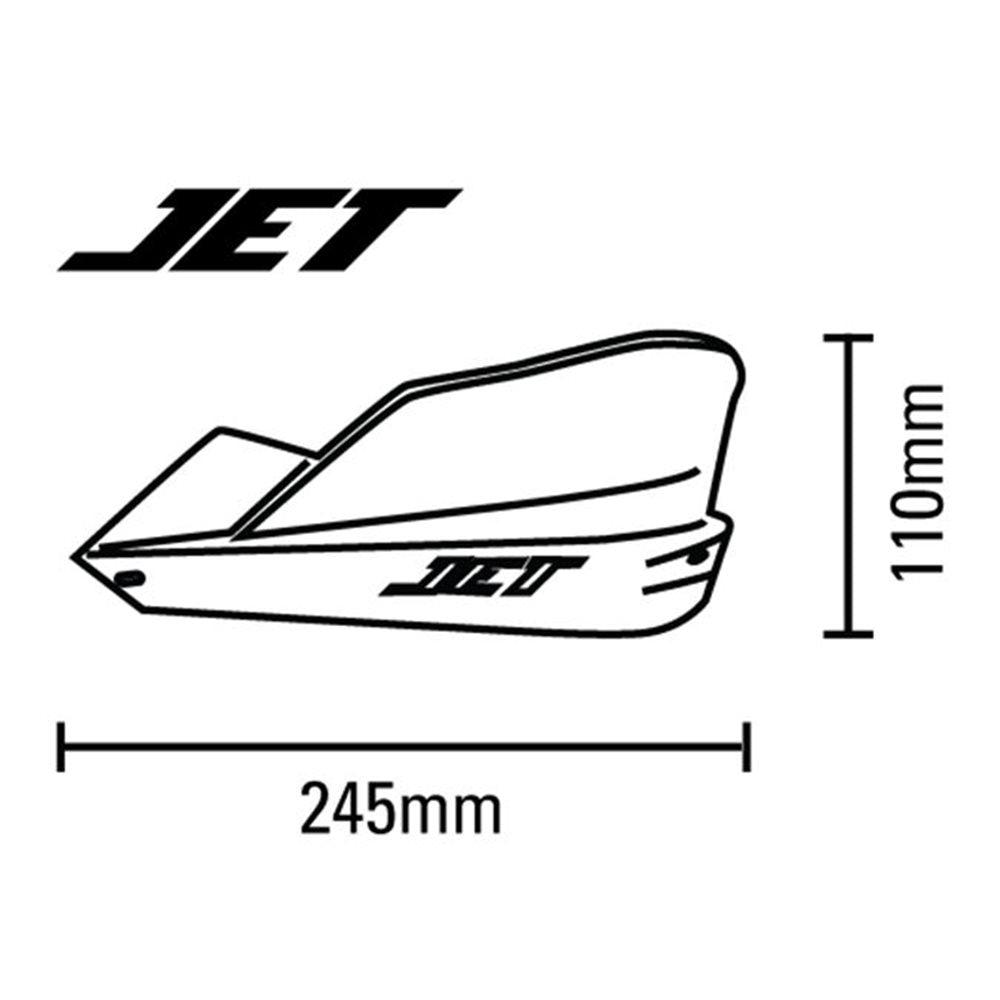BARKBUSTER JET HAND GUARD (PLASTIC ONLY) G P WHOLESALE sold by Cully's Yamaha