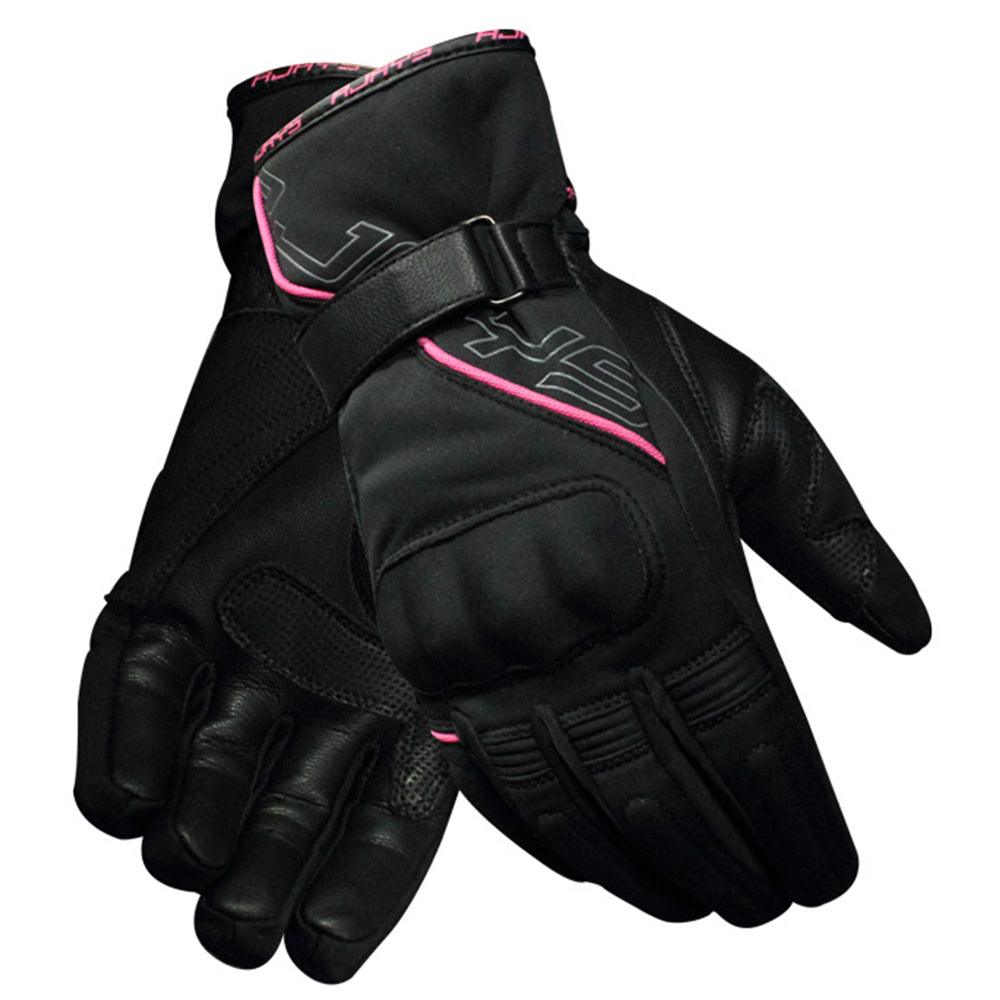 RJAYS POLAR CONTROL II LADIES GLOVES - BLACK/PINK CASSONS PTY LTD sold by Cully's Yamaha