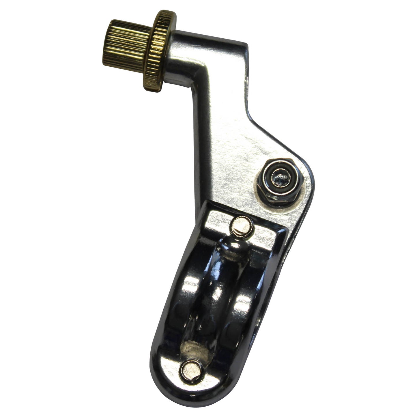 Whites Left Bracket Kawasaki 2-piece KX \'83-\'98 - Polished Forged