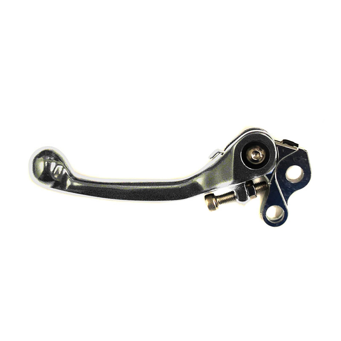 Whites Folding Clutch Lever KTM65-525 \'00-\'06 - Silver