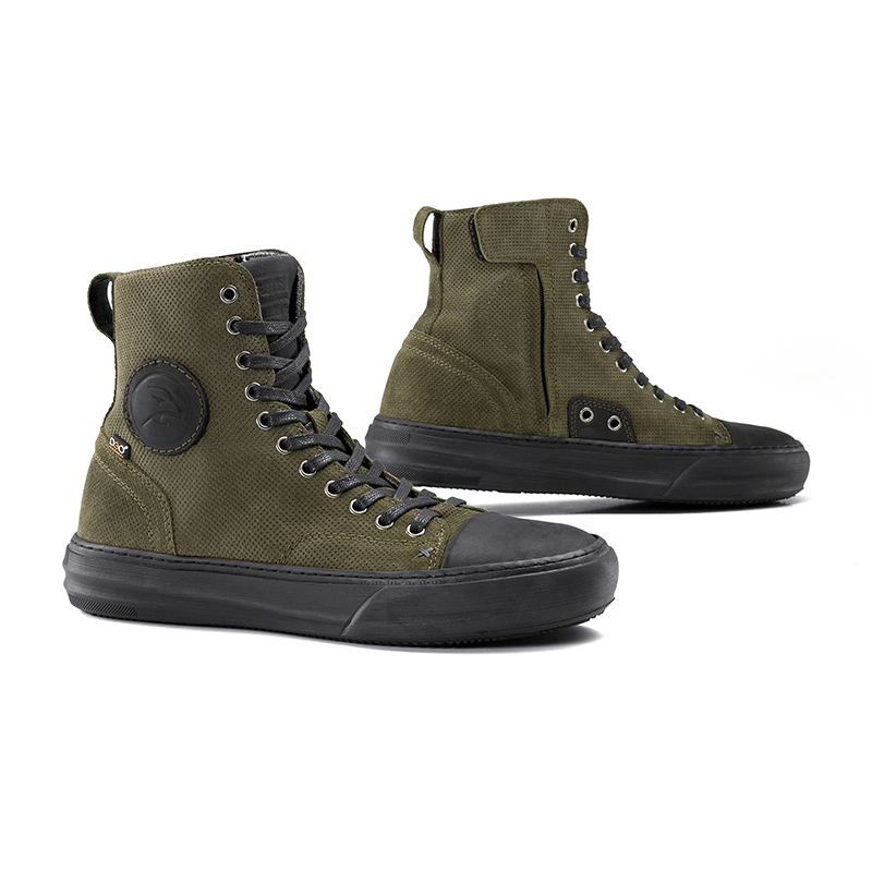 FALCO LENNOX 2 BOOTS - ARMY MOTO NATIONAL ACCESSORIES PTY sold by Cully's Yamaha