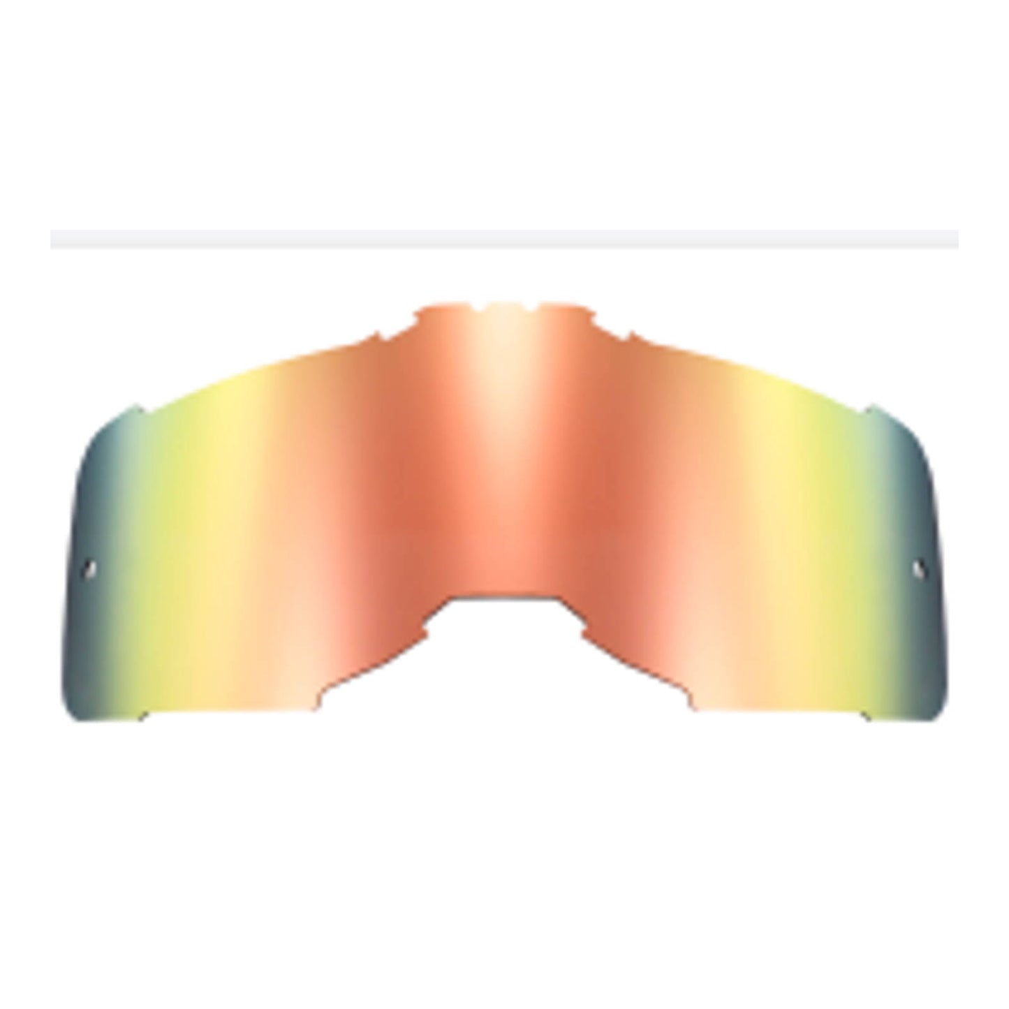 LS2 Aura Goggle - Gold with Iridium Lens