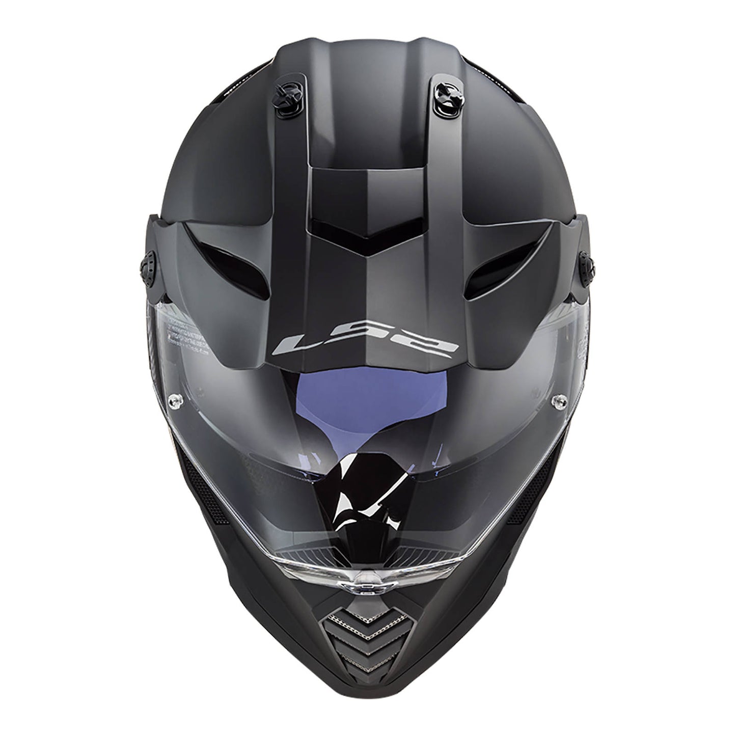 LS2 MX436 Pioneer Evo Helmet - Matte Black