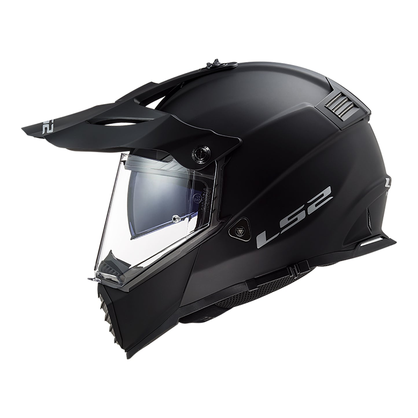 LS2 MX436 Pioneer Evo Helmet - Matte Black