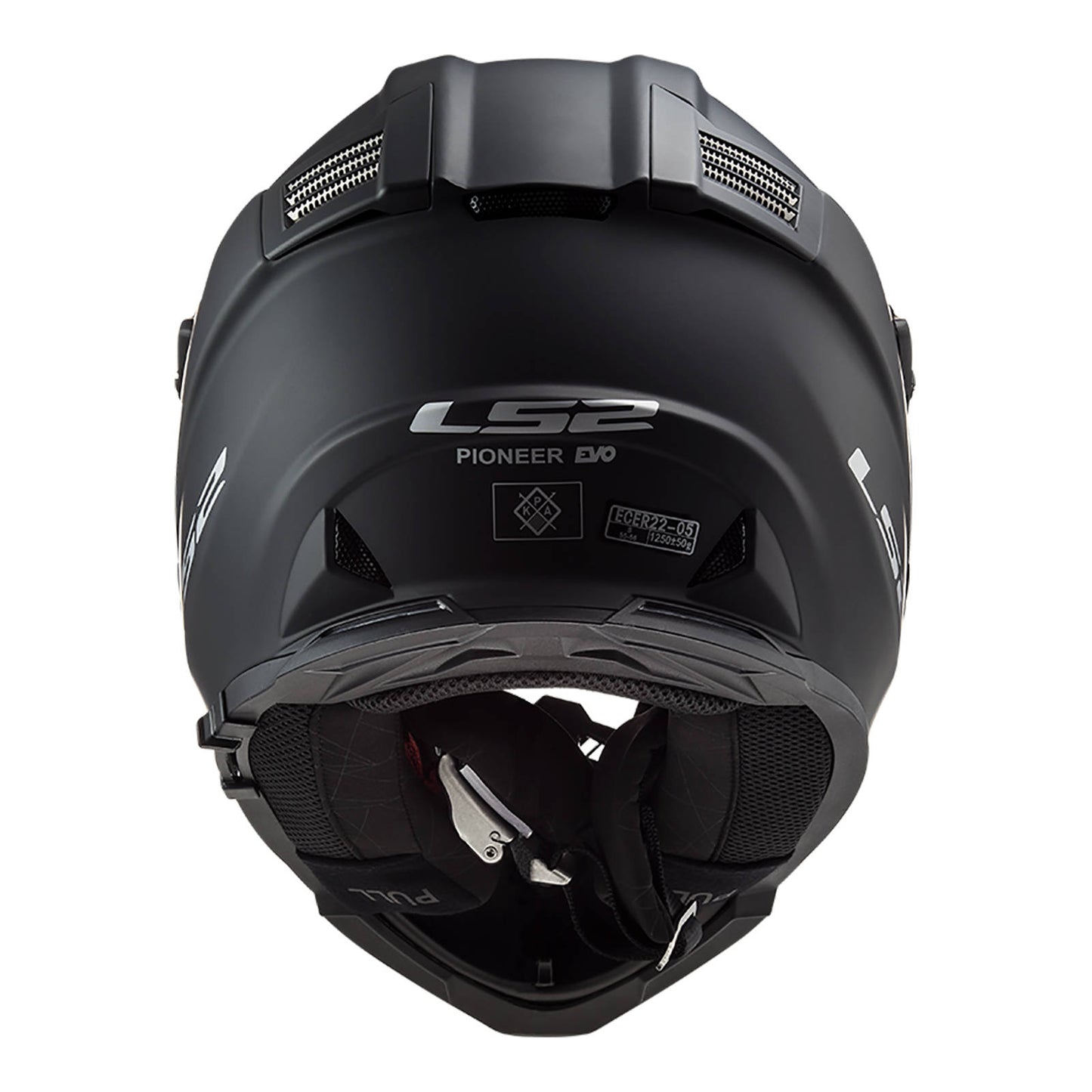 LS2 MX436 Pioneer Evo Helmet - Matte Black