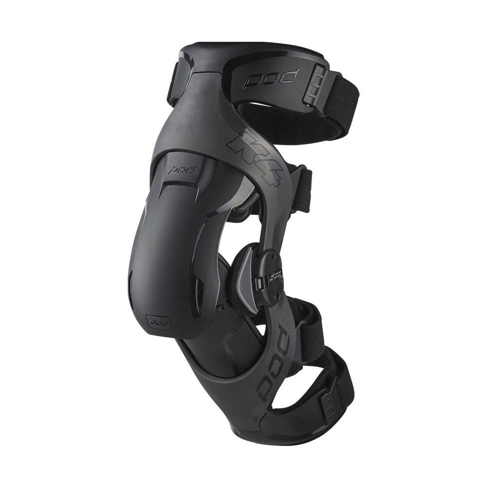 POD K4 2.0 GRAPHITE/BLACK KNEE BRACE - LEFT MONZA IMPORTS sold by Cully's Yamaha