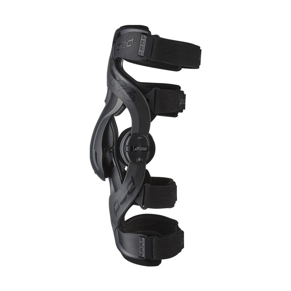 POD K4 2.0 GRAPHITE/BLACK KNEE BRACE - LEFT MONZA IMPORTS sold by Cully's Yamaha