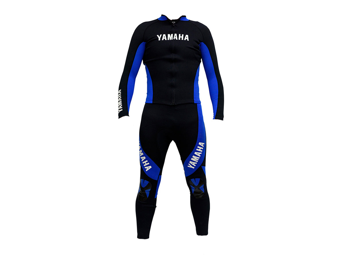 Long-John Wetsuit with Jacket - Blue