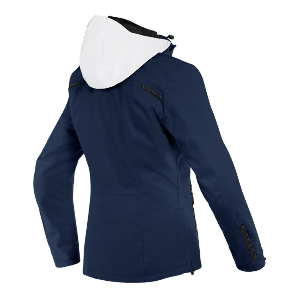 DAINESE MAYFAIR D-DRY® JACKET LADIES - GLACIER GREY/BLACK IRIS MCLEOD ACCESSORIES (P) sold by Cully's Yamaha