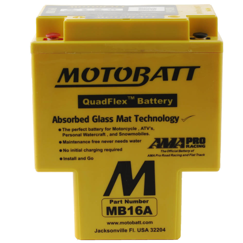 Motobatt Battery Quadflex AGM - MB16A