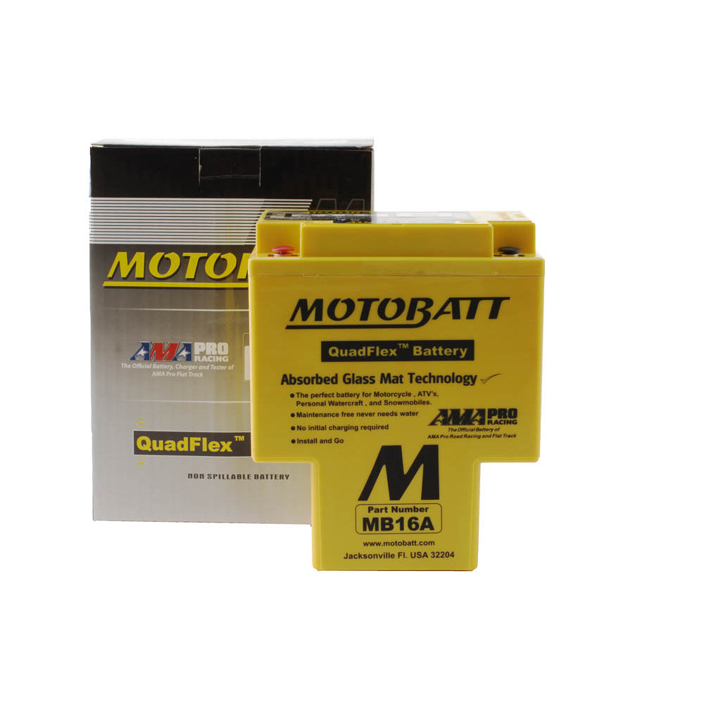 Motobatt Battery Quadflex AGM - MB16A