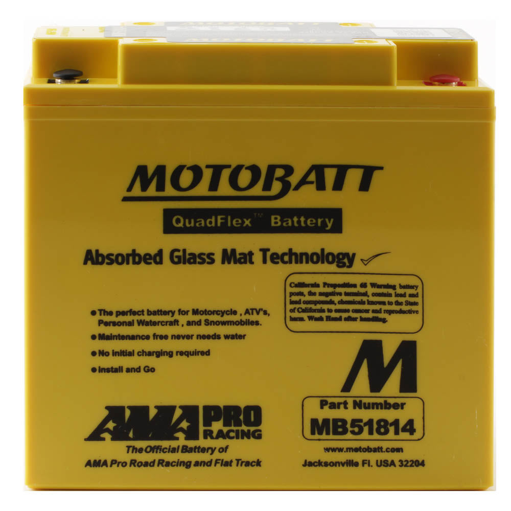 Motobatt Battery Quadflex AGM - MB51814