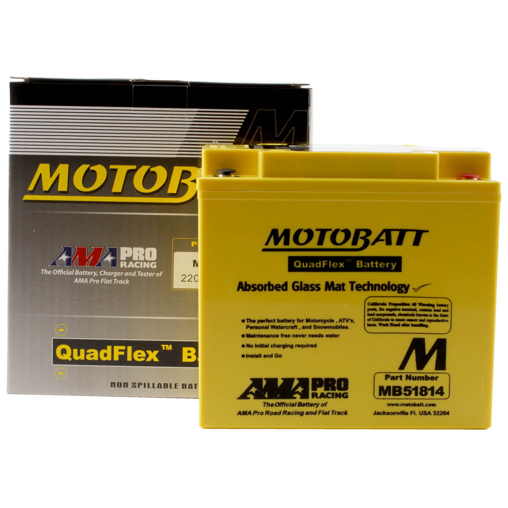 Motobatt Battery Quadflex AGM - MB51814