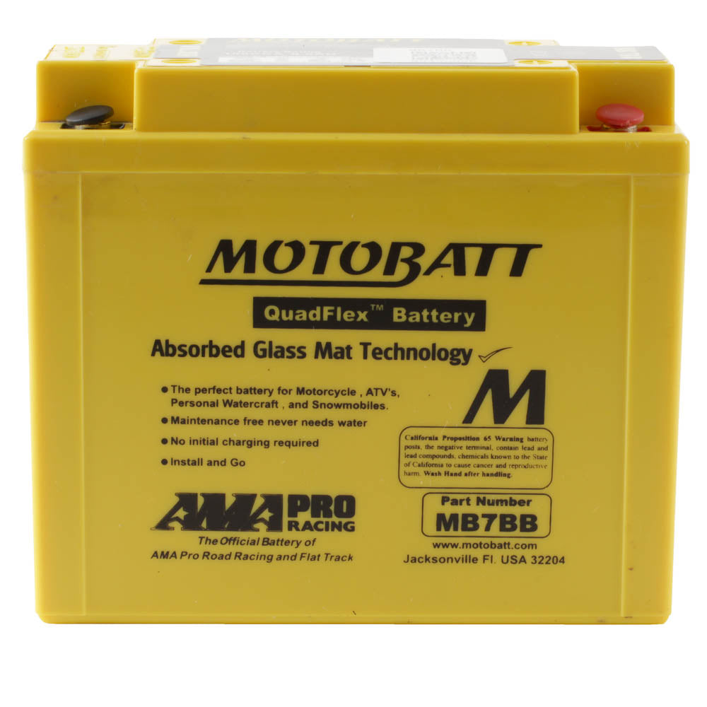 Motobatt Battery Quadflex AGM - MB7BB