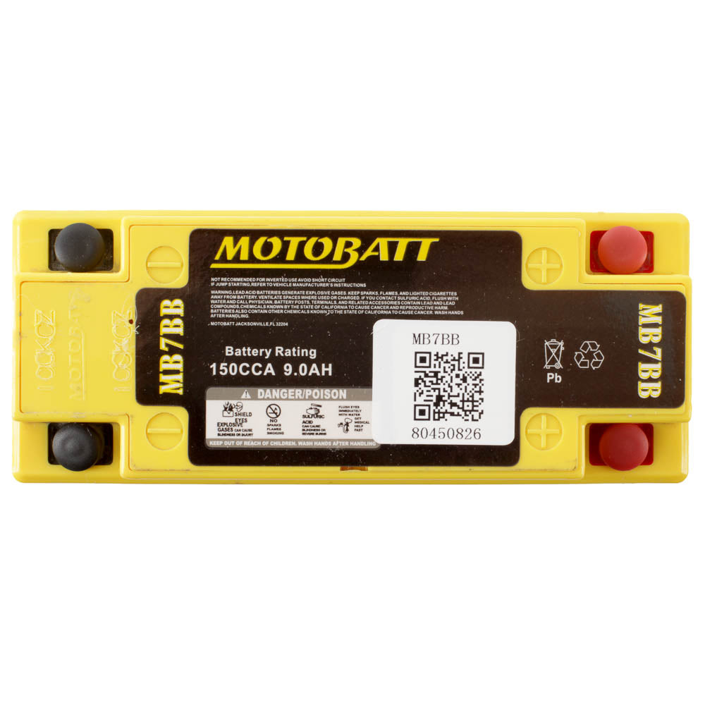 Motobatt Battery Quadflex AGM - MB7BB
