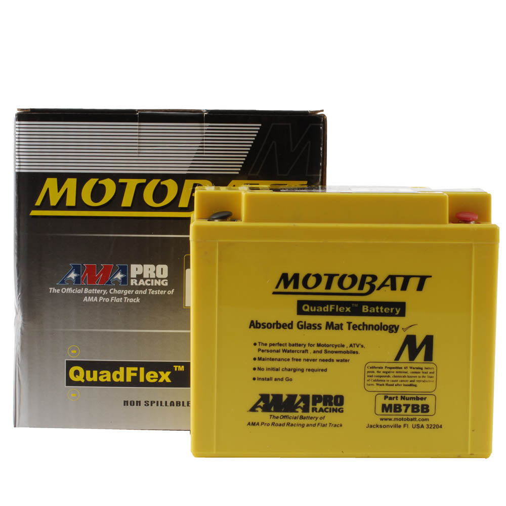 Motobatt Battery Quadflex AGM - MB7BB