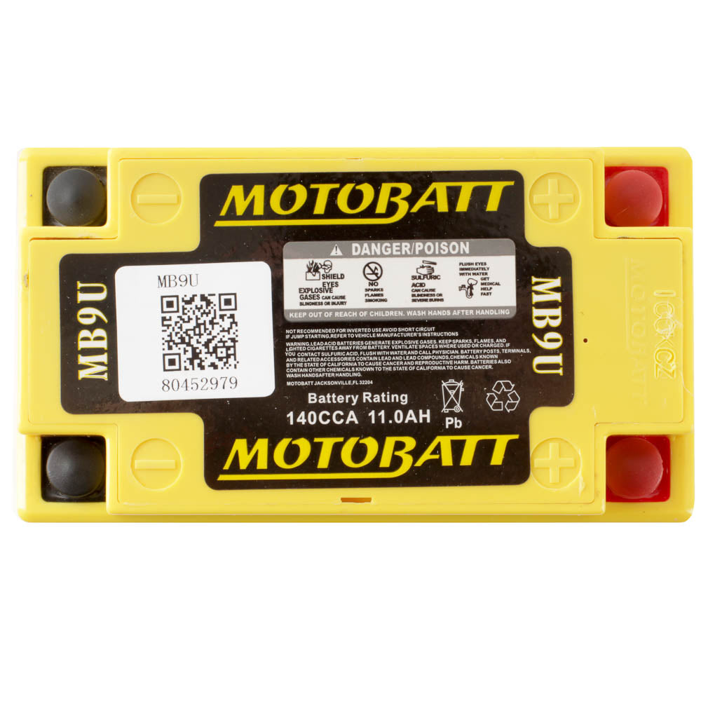 Motobatt Battery Quadflex AGM - MB9U