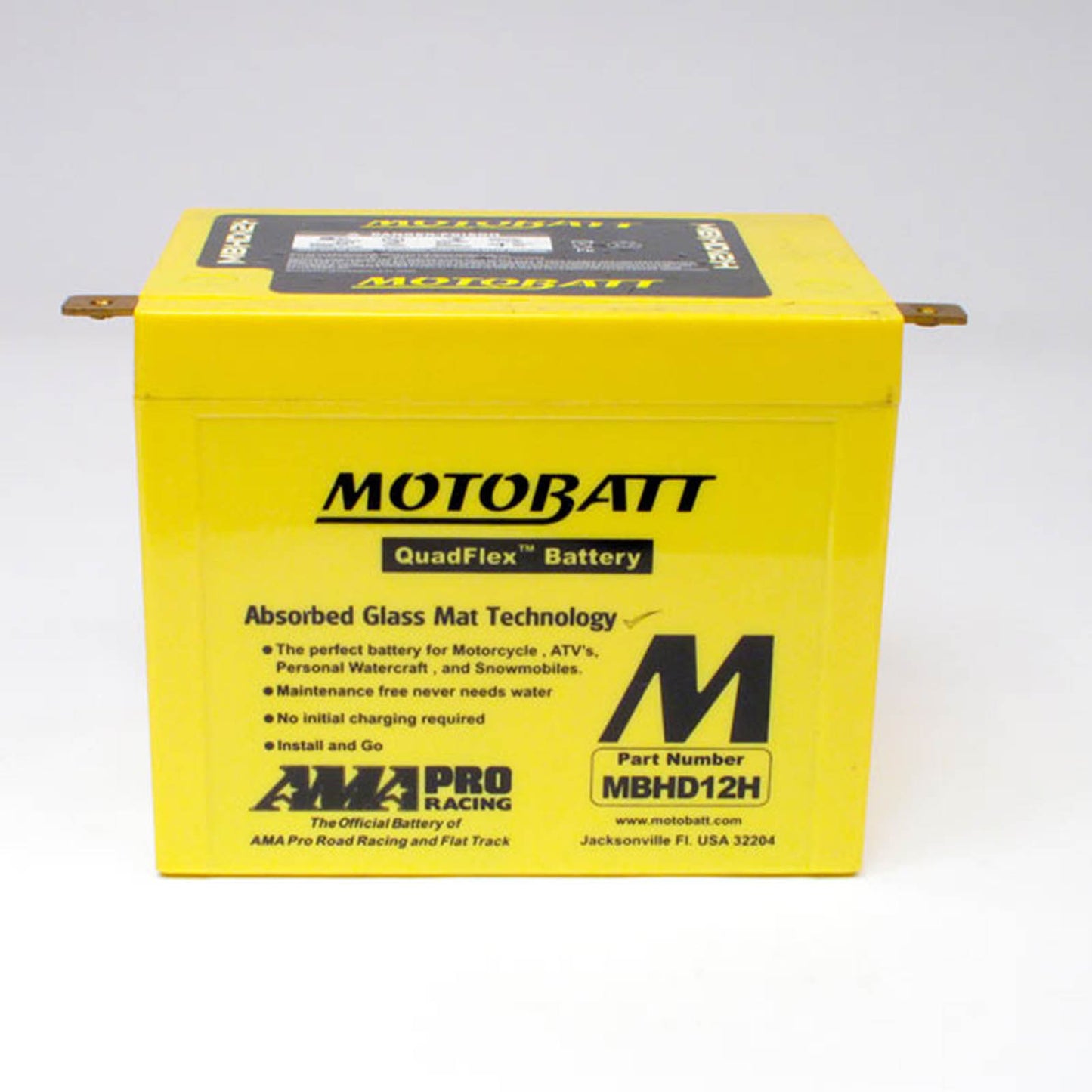 Motobatt Battery Quadflex AGM - MBHD12H