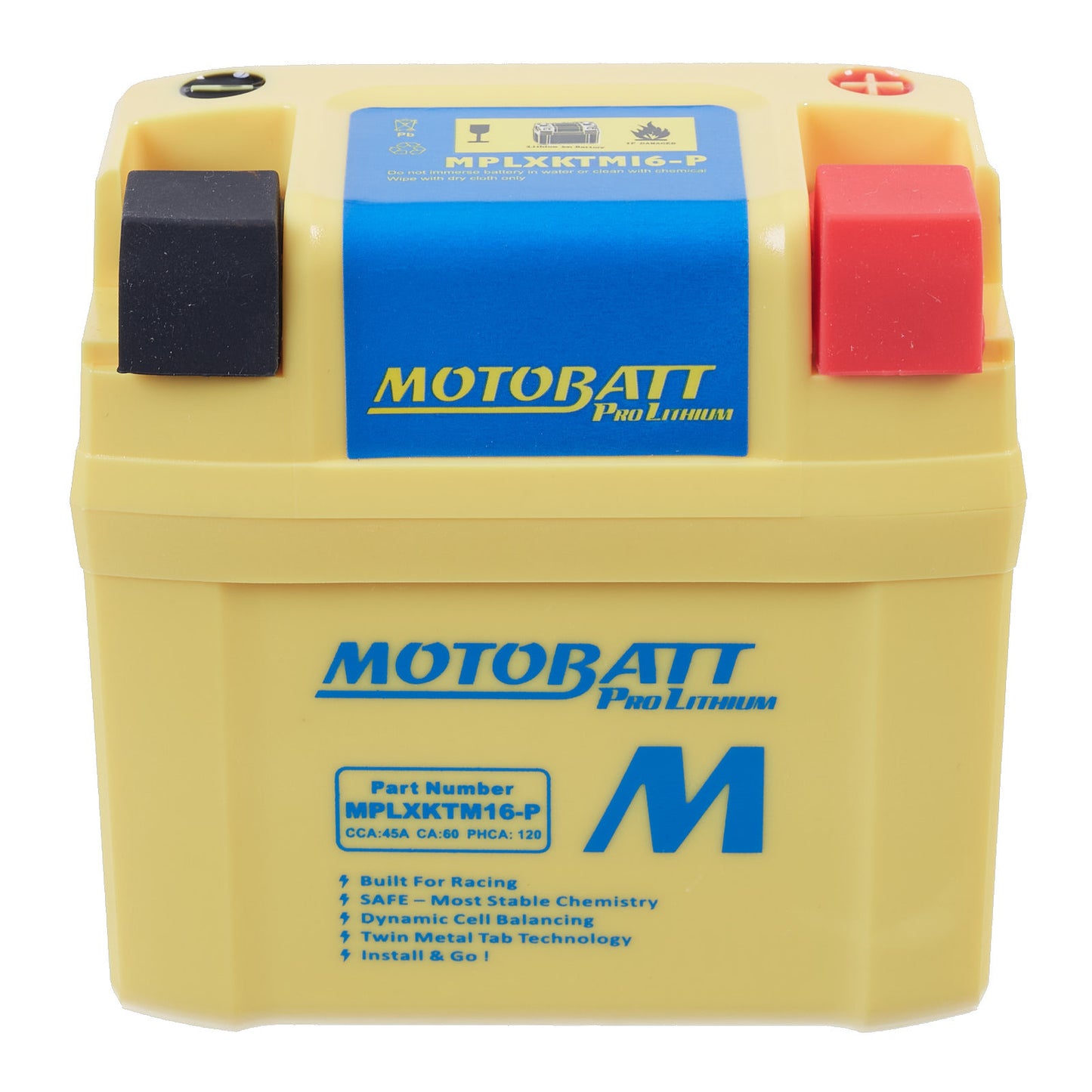 Motobatt Battery Pro Lithium - MPLXKTM16-P