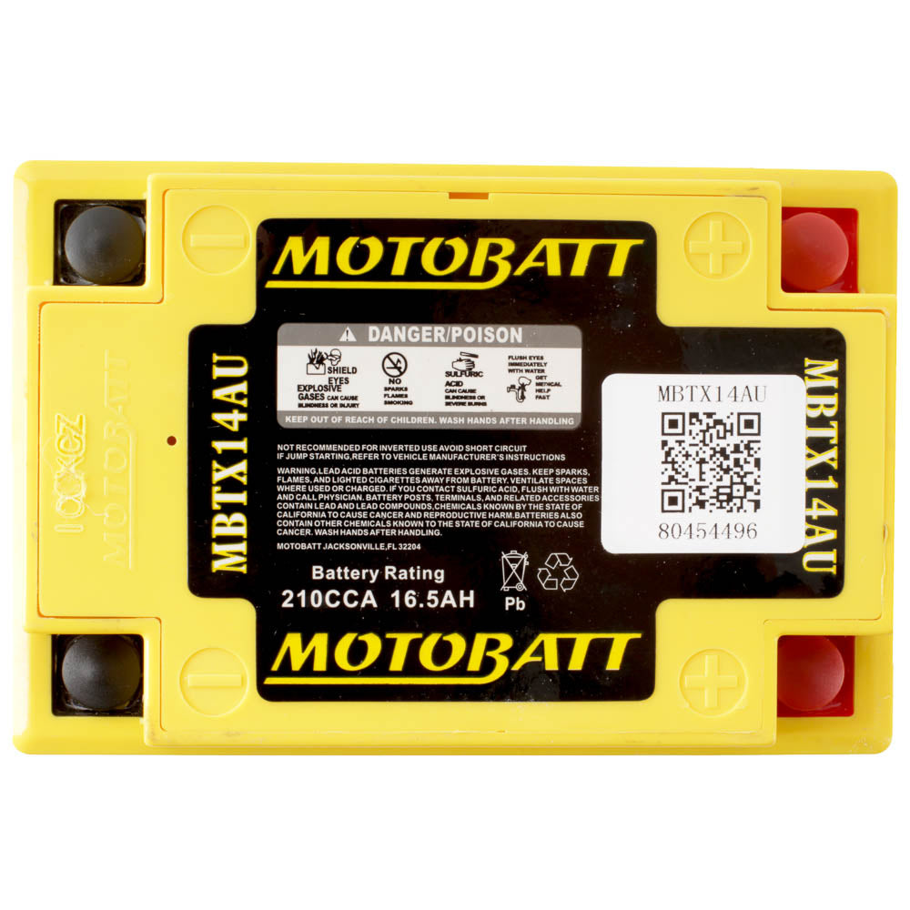 Motobatt Battery Quadflex AGM - MBTX14AU