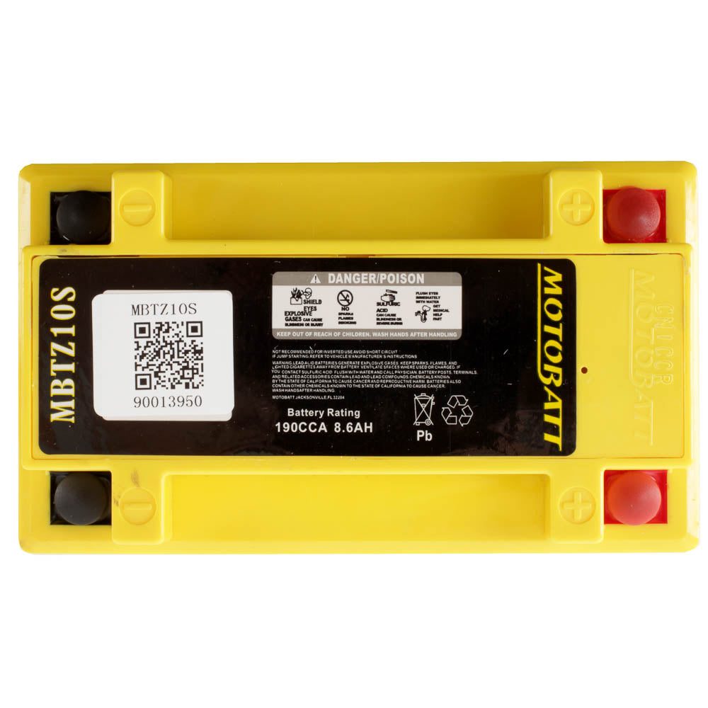Motobatt Battery Quadflex AGM - MBTZ10S