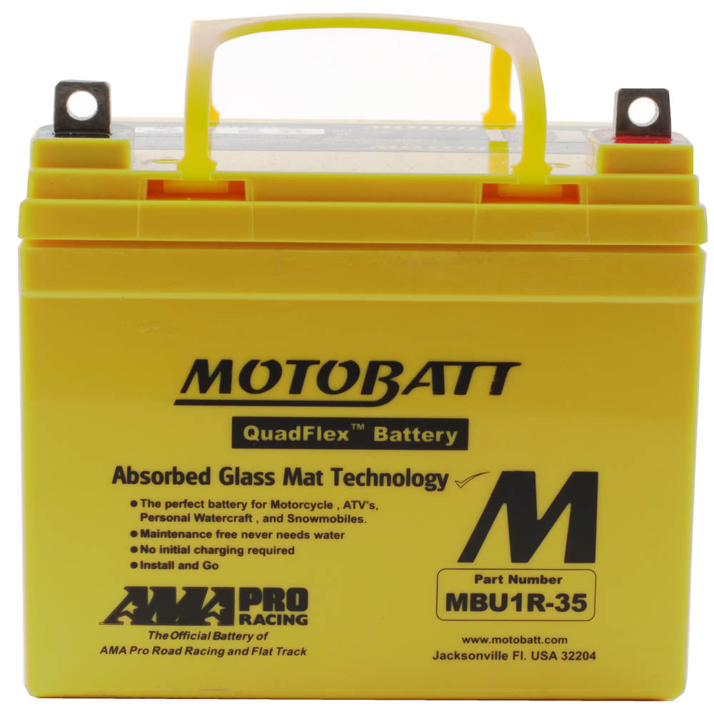 Motobatt Lug Type Terminal, Positive R/H MBU1R-35
