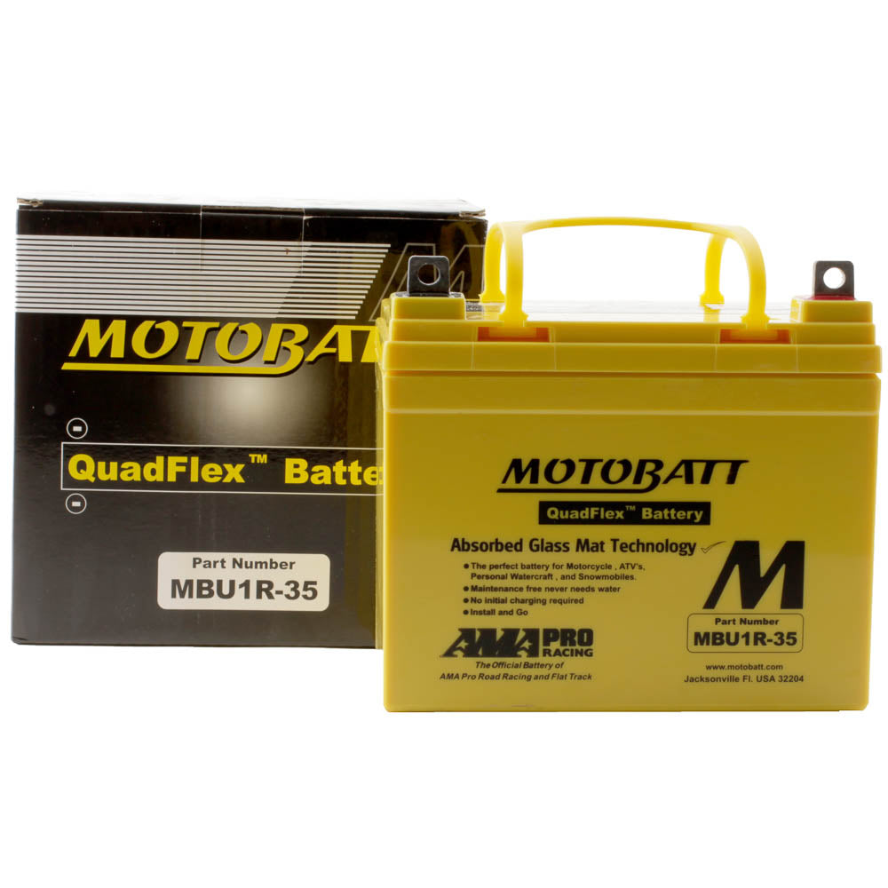 Motobatt Lug Type Terminal, Positive R/H MBU1R-35