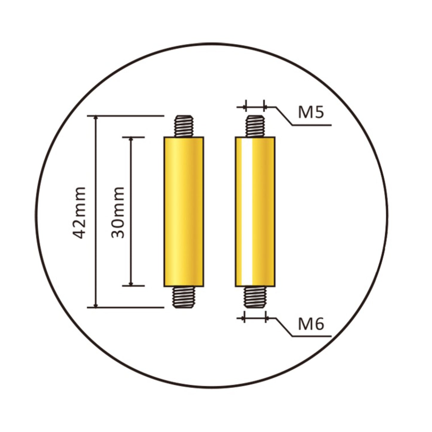 Motobatt Charge Adapter - Pair (Do Not Use for Testing)