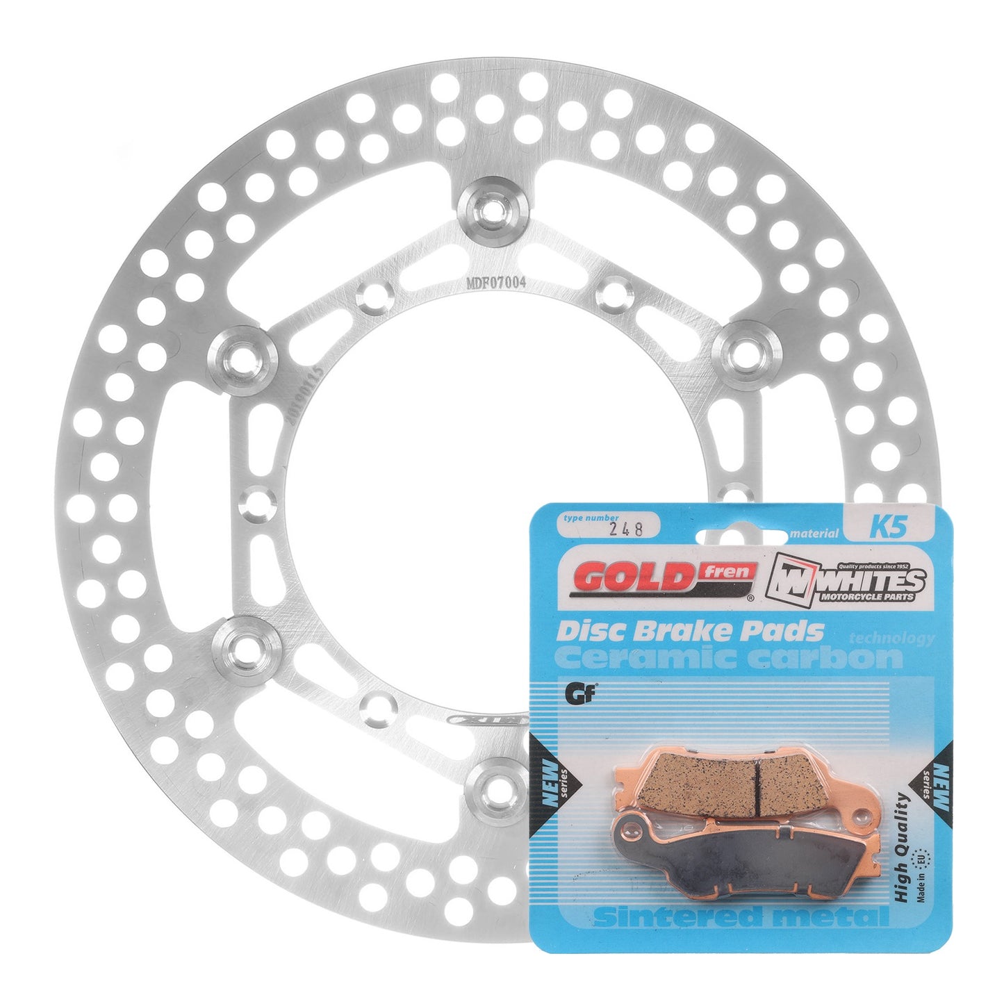 Brake Disc & Pad Front Kit - Yamaha YZ250F \'07-\'15