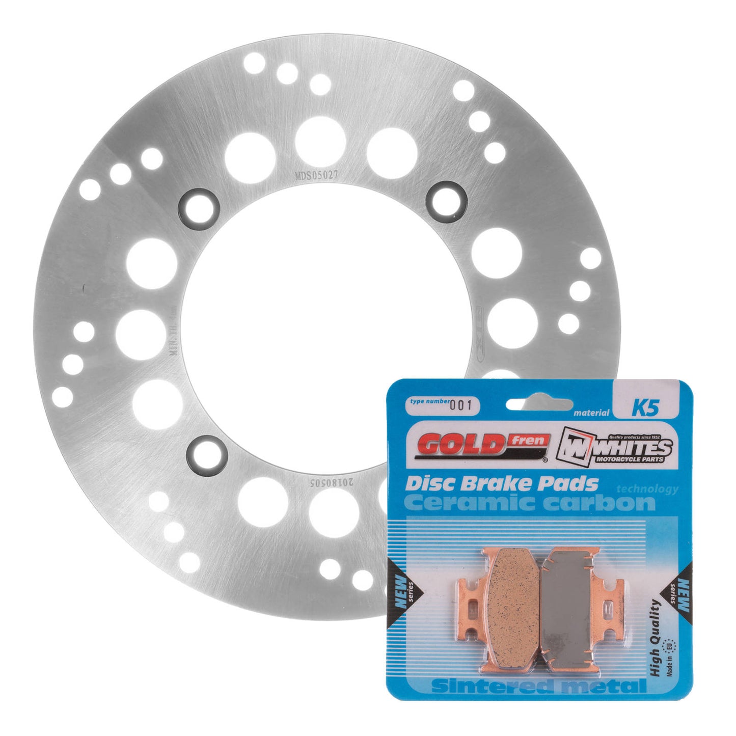Brake Disc & Pad Rear Kit - Suzuki DR650SE \'96-\'20