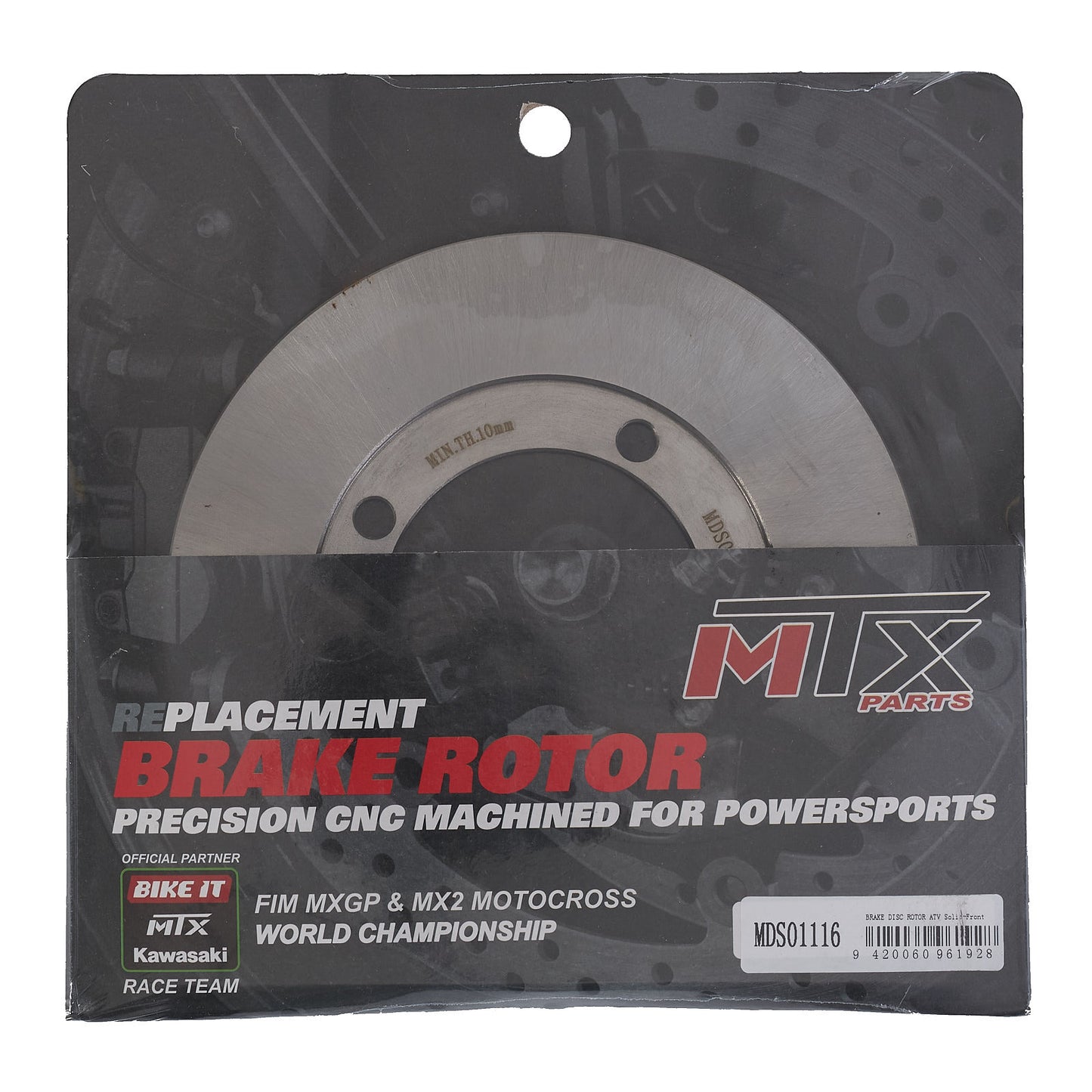 MTX Brake Disc Solid Type - Front