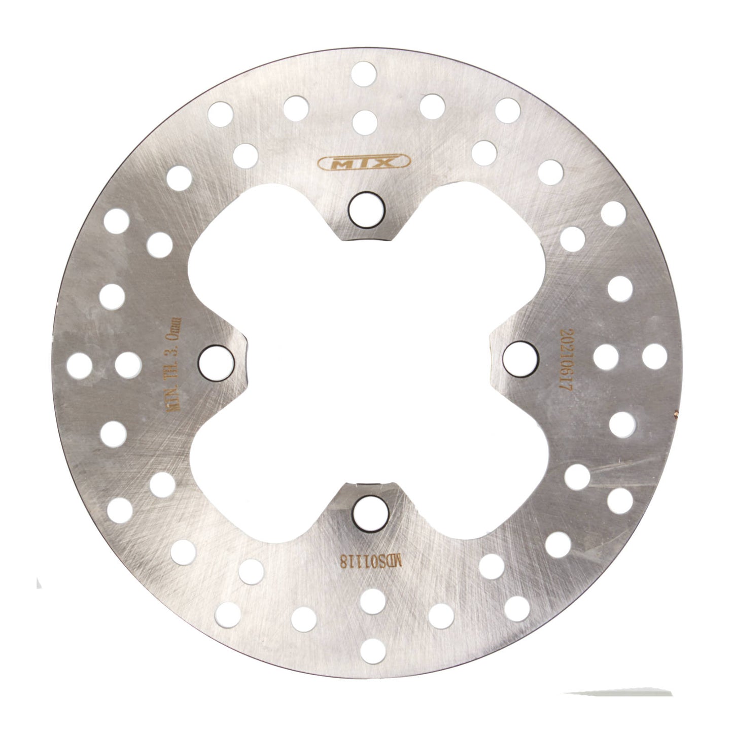 MTX Brake Disc Solid Type - Front