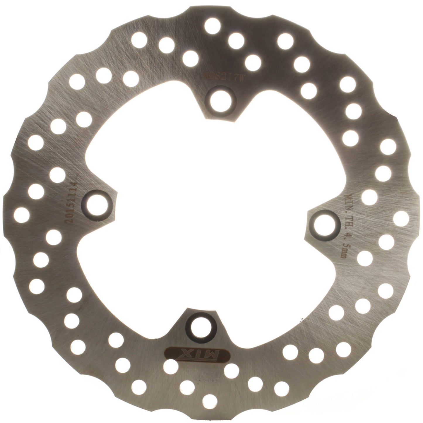 MTX Brake Disc Solid Type - Rear