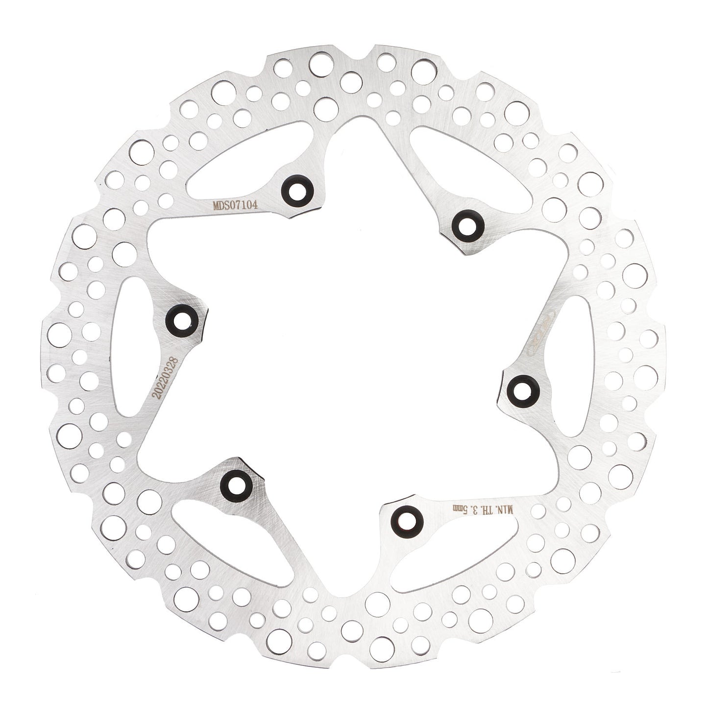 MTX BRAKE DISC SOLID TYPE - REAR