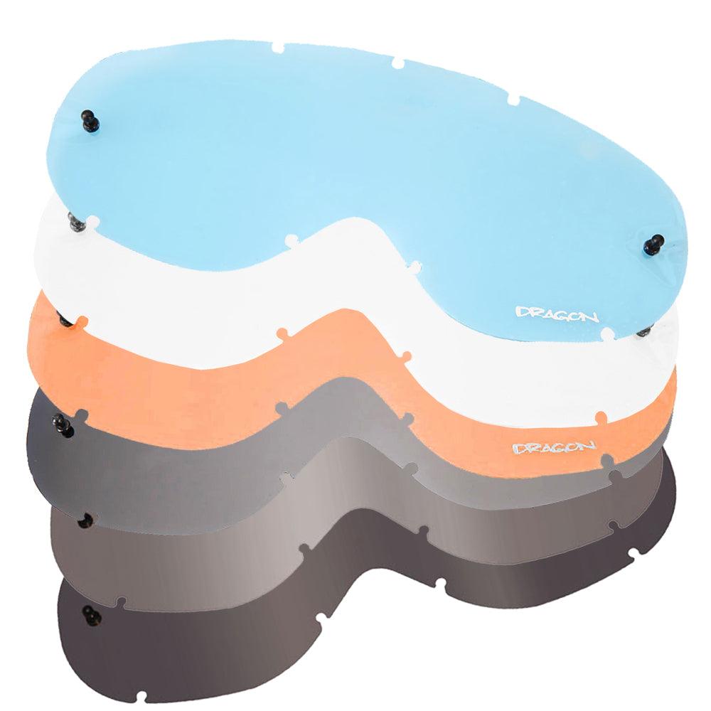 DRAGON MDX REPLACEMENT LENS - ALL COLOURS MCLEOD ACCESSORIES (P) sold by Cully's Yamaha