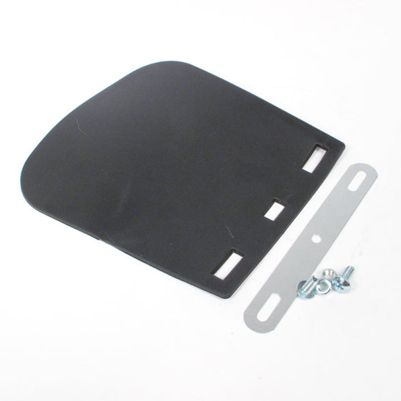 WHITES MUDFLAP BLK PVC LGE MOTORCYCLE
