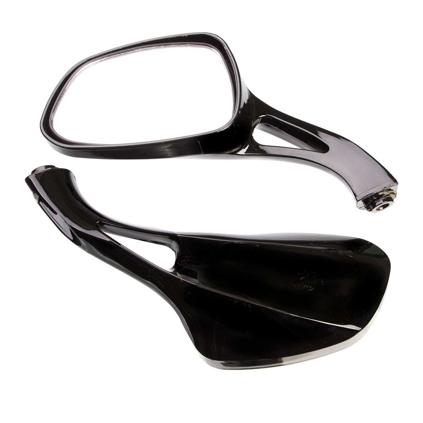 Whites Mirror Suzuki AN125 Black (Pair)