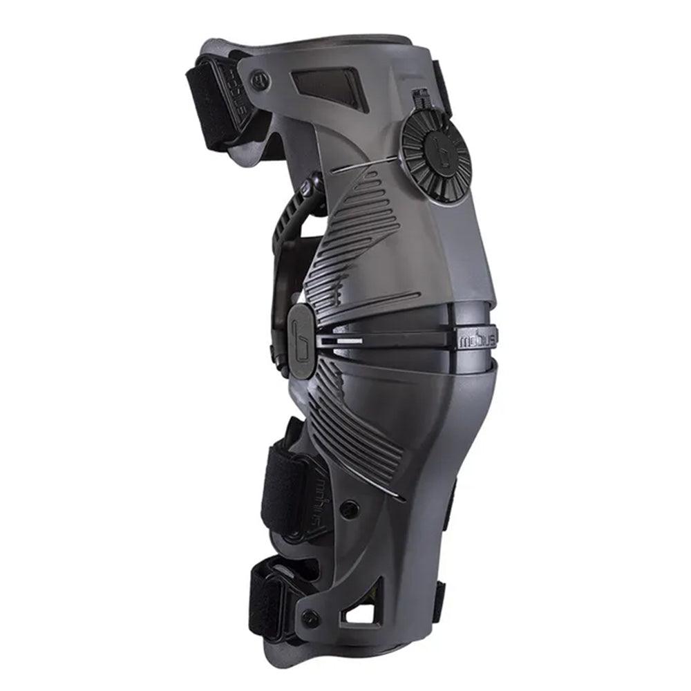MOBIUS X8 KNEE BRACE (PAIR) - STORM GREY/BLACK SERCO PTY LTD sold by Cully's Yamaha