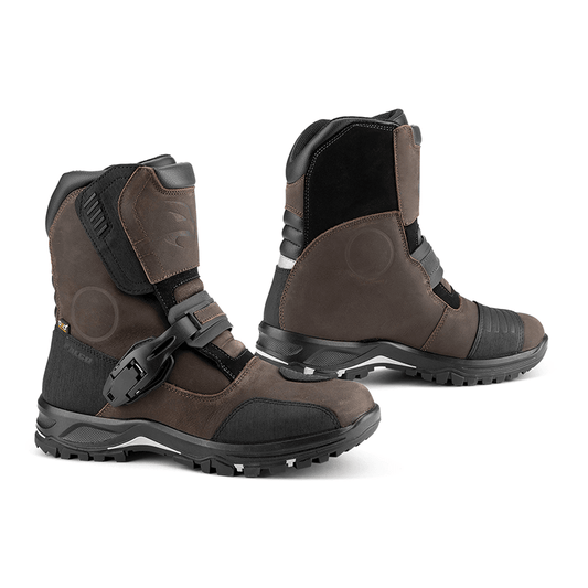 FALCO MARSHALL BOOTS - BROWN MOTO NATIONAL ACCESSORIES PTY sold by Cully's Yamaha