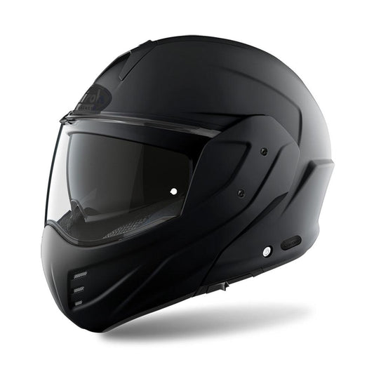 AIROH MATHISSE HELMET - SOLID MATT BLACK MOTO NATIONAL ACCESSORIES PTY sold by Cully's Yamaha