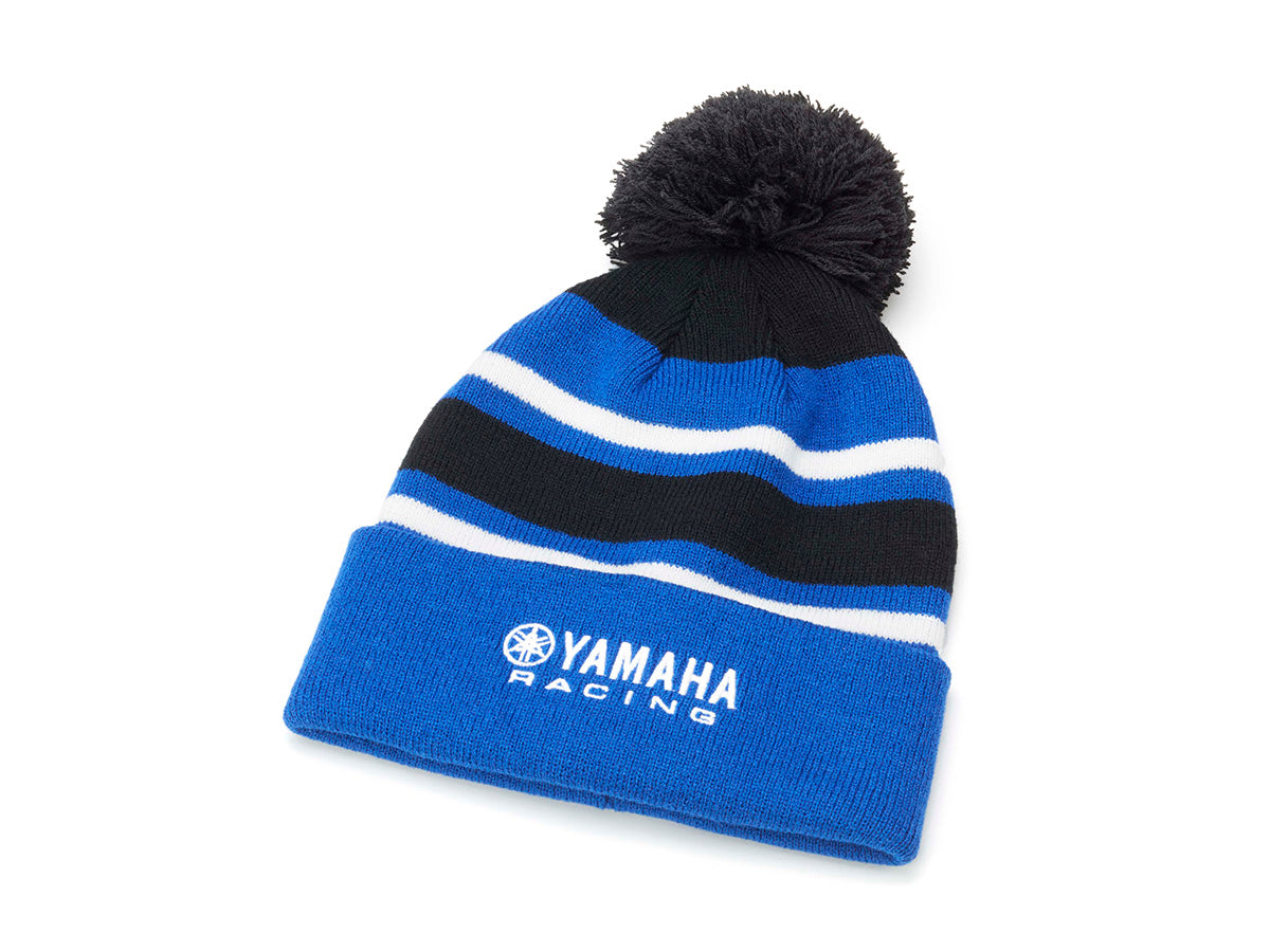 Yamaha Racing Adults Pompom Beanie