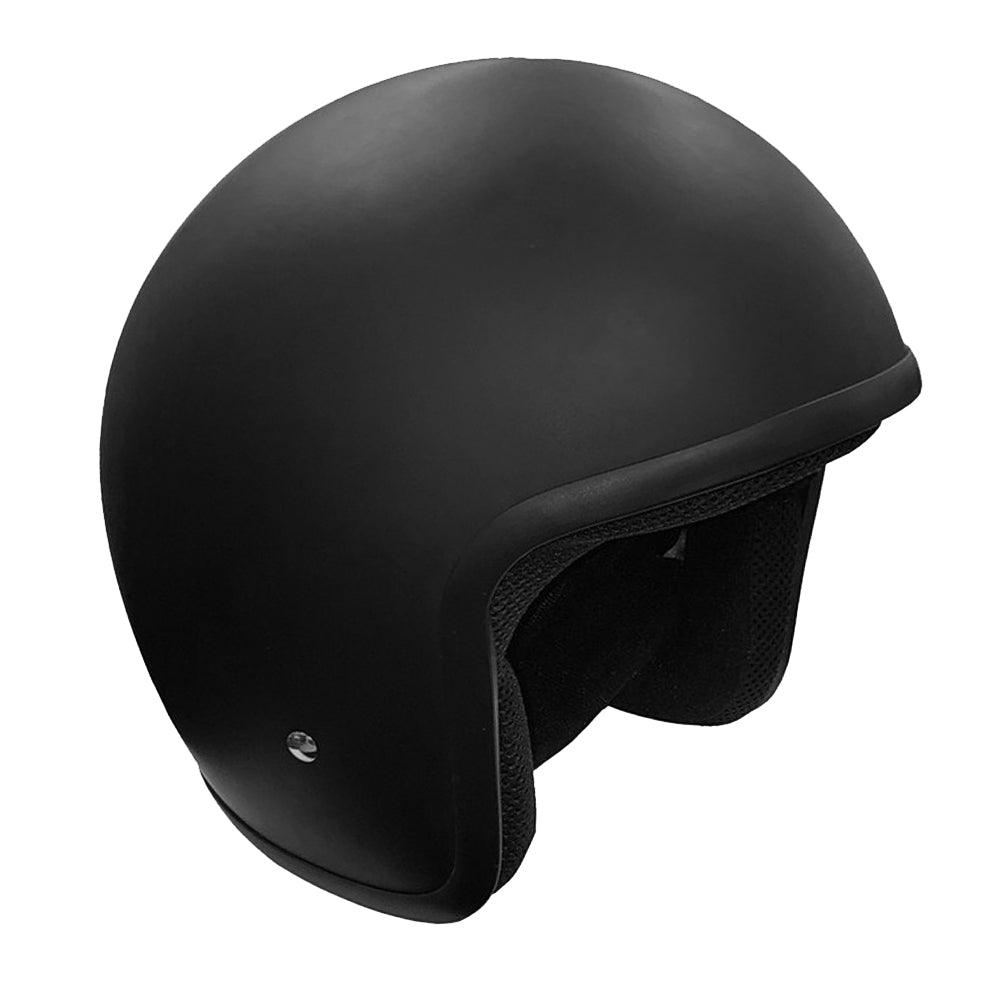 NEX NJ-02 JET HELMET - GLOSS BLACK MONZA IMPORTS sold by Cully's Yamaha