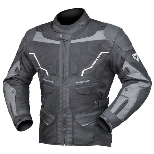 DRIRIDER NORDIC 4 AIRFLOW JACKET - BLACK MCLEOD ACCESSORIES (P) sold by Cully's Yamaha