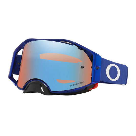 OAKLEY AIRBRAKE MOTO BLUE GOGGLES 2021 - PRIZM MX SAPPHIRE MONZA IMPORTS sold by Cully's Yamaha