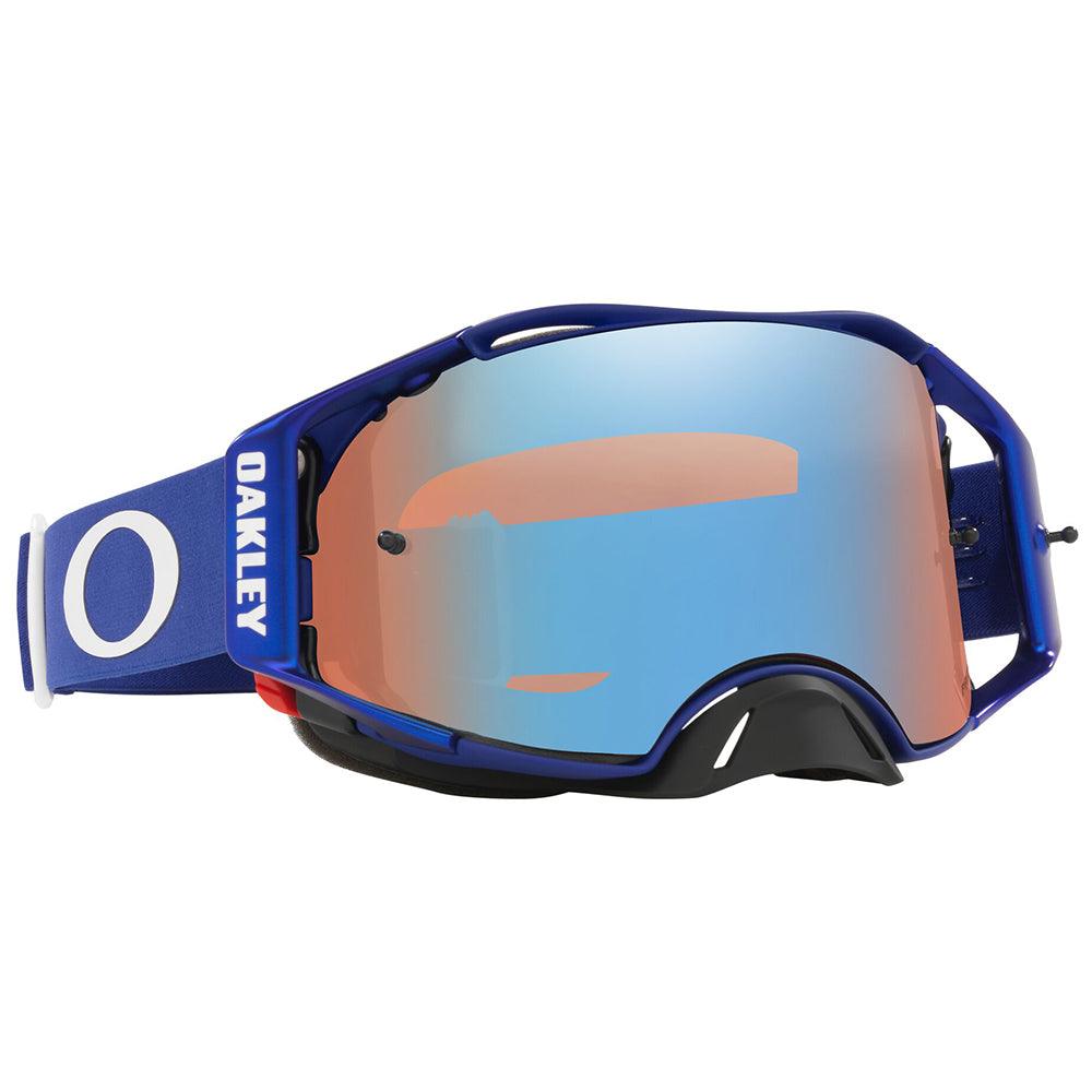 OAKLEY AIRBRAKE MOTO BLUE GOGGLES 2021 - PRIZM MX SAPPHIRE MONZA IMPORTS sold by Cully's Yamaha