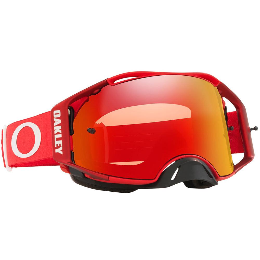 OAKLEY AIRBRAKE MOTO RED GOGGLES 2021 - PRIZM MX TORCH MONZA IMPORTS sold by Cully's Yamaha