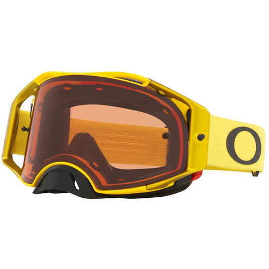 OAKLEY AIRBRAKE MOTO YELLOW GOGGLES 2021 - PRIZM MX BRONZE MONZA IMPORTS sold by Cully's Yamaha