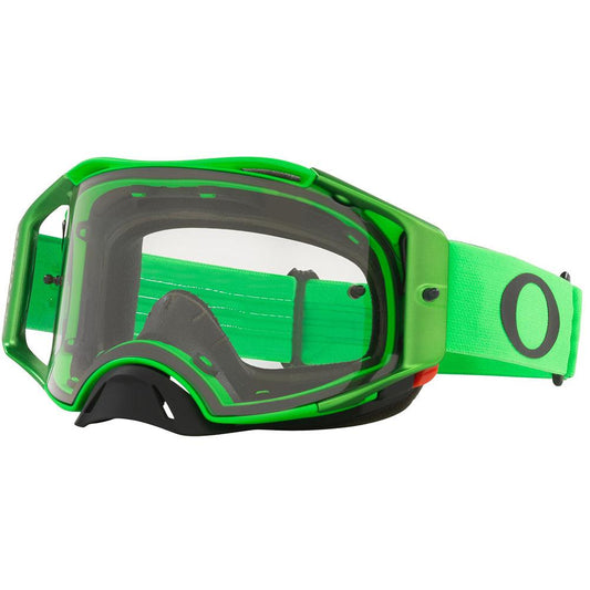 OAKLEY AIRBRAKE MOTO GREEN GOGGLES 2021 - CLEAR MONZA IMPORTS sold by Cully's Yamaha