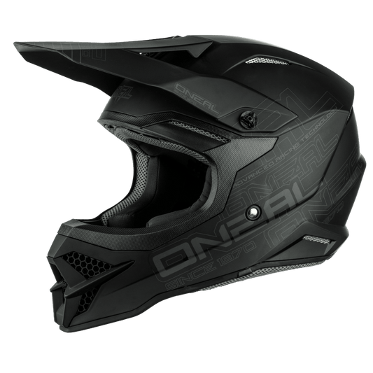 ONEAL 2023 3 SERIES SOLID HELMET - FLAT BLACK CASSONS PTY LTD sold by Cully's Yamaha