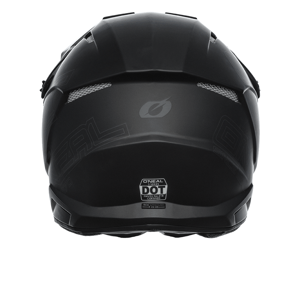 ONEAL 2023 3 SERIES SOLID HELMET - FLAT BLACK CASSONS PTY LTD sold by Cully's Yamaha
